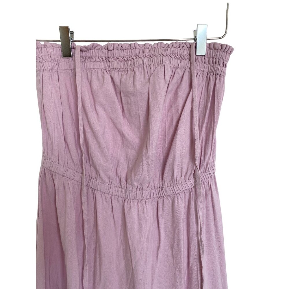 Loft Beach Lavender Eyelet Midi Dress - Picture 3 of 6
